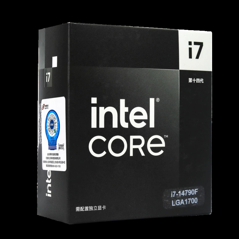 Процессор Intel Core i7-14790F Box 14-го поколения, таблица упаковка, совместим с материнской платой Z790