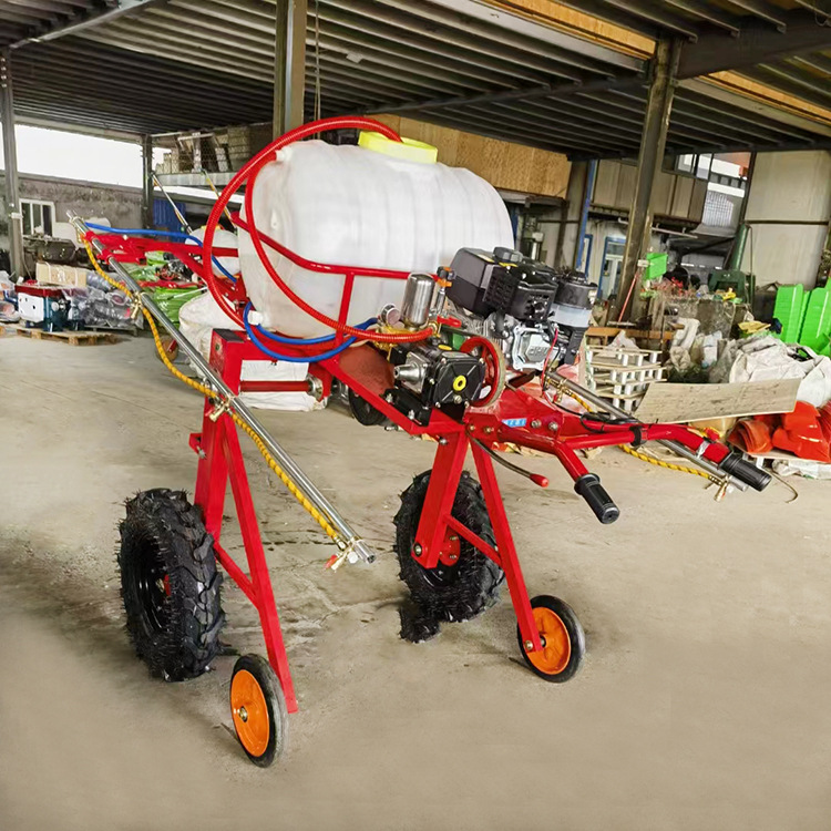 新款自走式喷药机4米喷杆折叠款打药机小麦田土豆苗喷药机