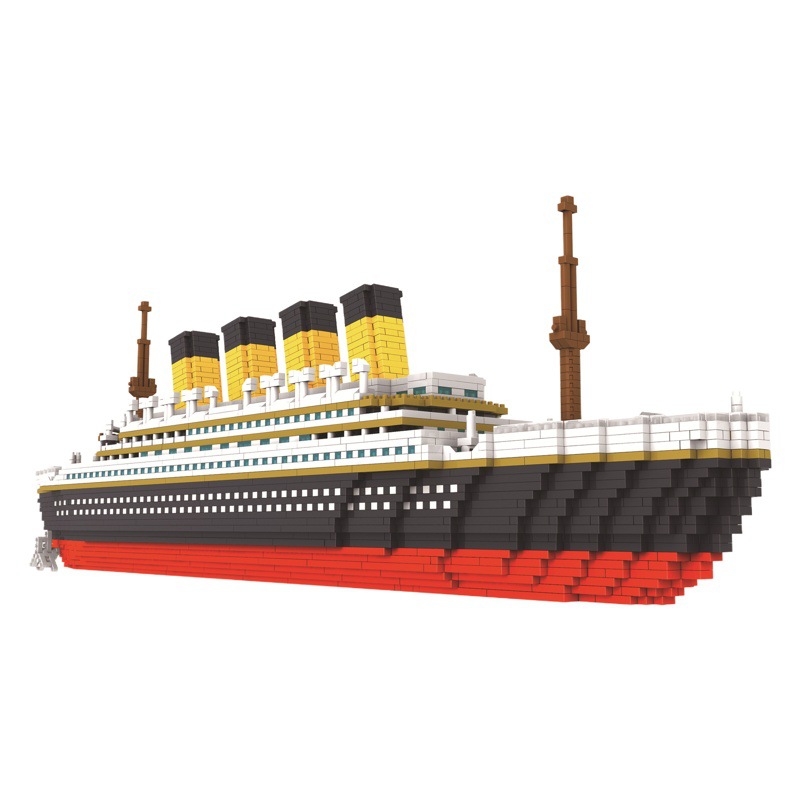 Star 9913 Titanic pequeña partícula bloques de construcción de diamante modelo de juguete de construcción de bricolaje para niños en stock