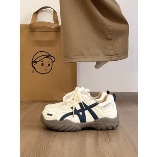 2025 nuevos zapatos de otoño para padres con suela gruesa, zapatos deportivos casuales cómodos con suela suave