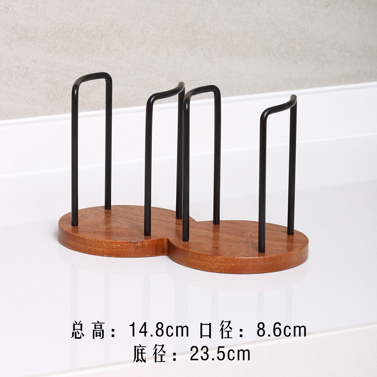 Taza de papel de alto valor de cara desechable taza de taza de mesa de té almacenamiento rack taza de café taza de té rack