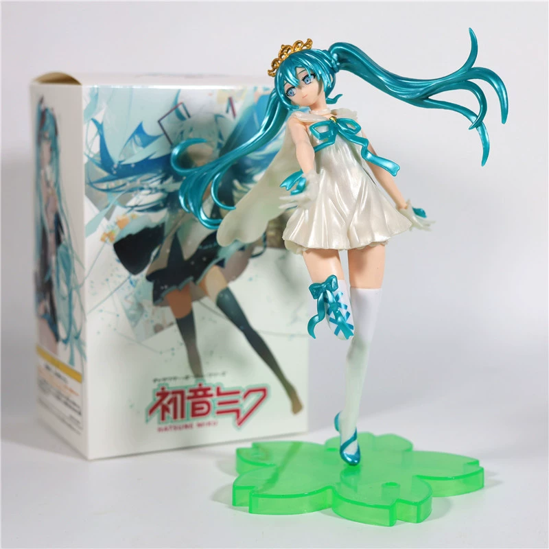 Фигурка Angel Hatsune Miku Future, модель двухмерной аниме-девушки, украшение для автомобиля