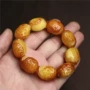 荧光手串琥珀原石