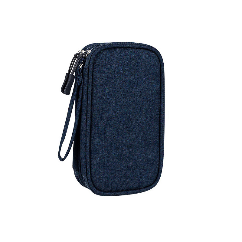 Banco de la energía cable de datos bolsa de almacenamiento de energía móvil bolsa de tela caja de disco duro teléfono móvil cubierta protectora dormitorio digital portátil