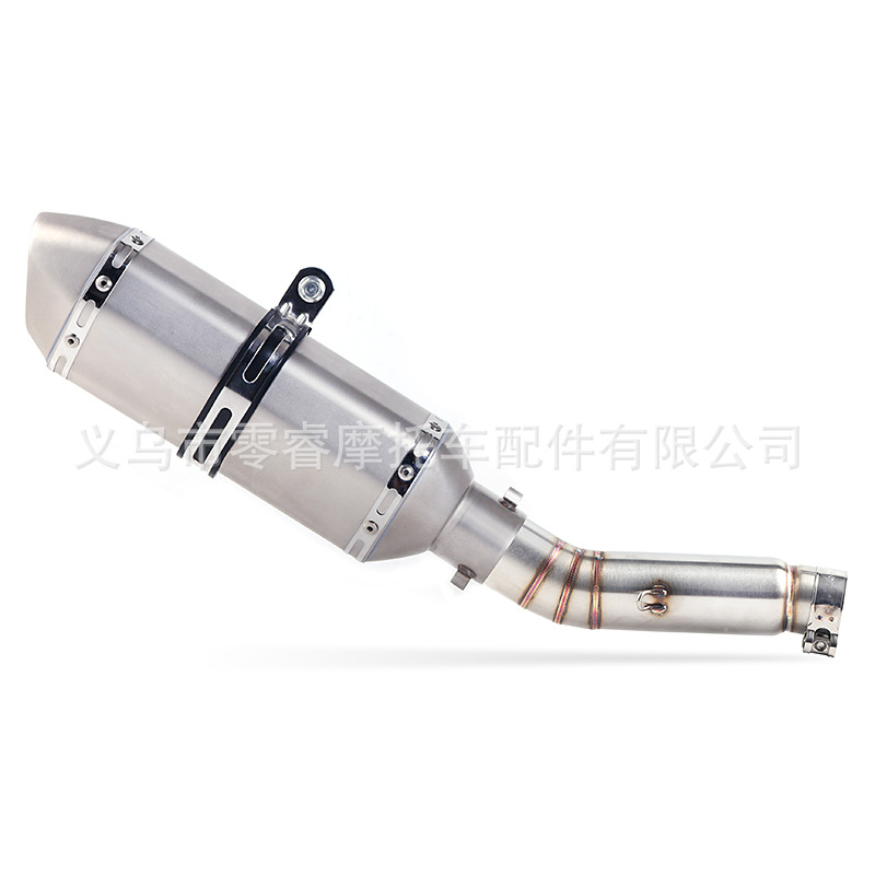 Suitable for Honda Cbr500R Motorcycle Exhaust Pipe Cb500F Cb500X Middle Section Modification R77 Silencer