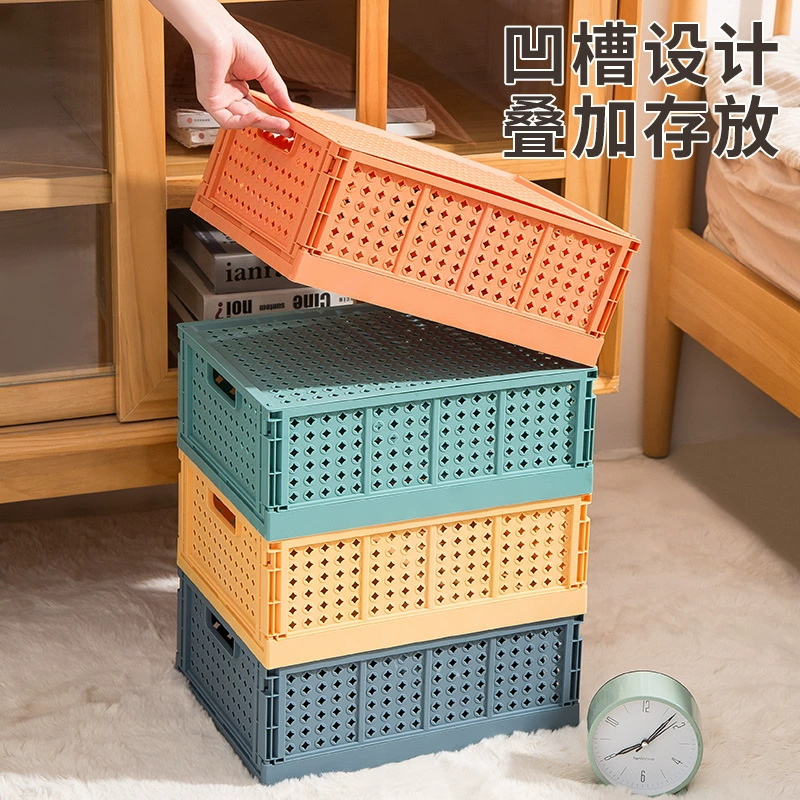 Storage system for students, table storage basket, foldable storage box, stationery