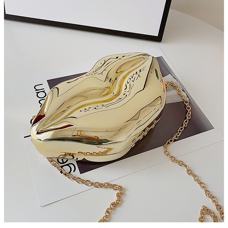 240g Weight Polyester Lining Material Buckle Closure Type Single Shoulder Strap Strap Type Pu Leather Material Solid Color Pattern Streetwear Style Square Shape Red, Gold, Silver, Champagne, Black Color Medium Size Medium Pu Leather Streetwear 41