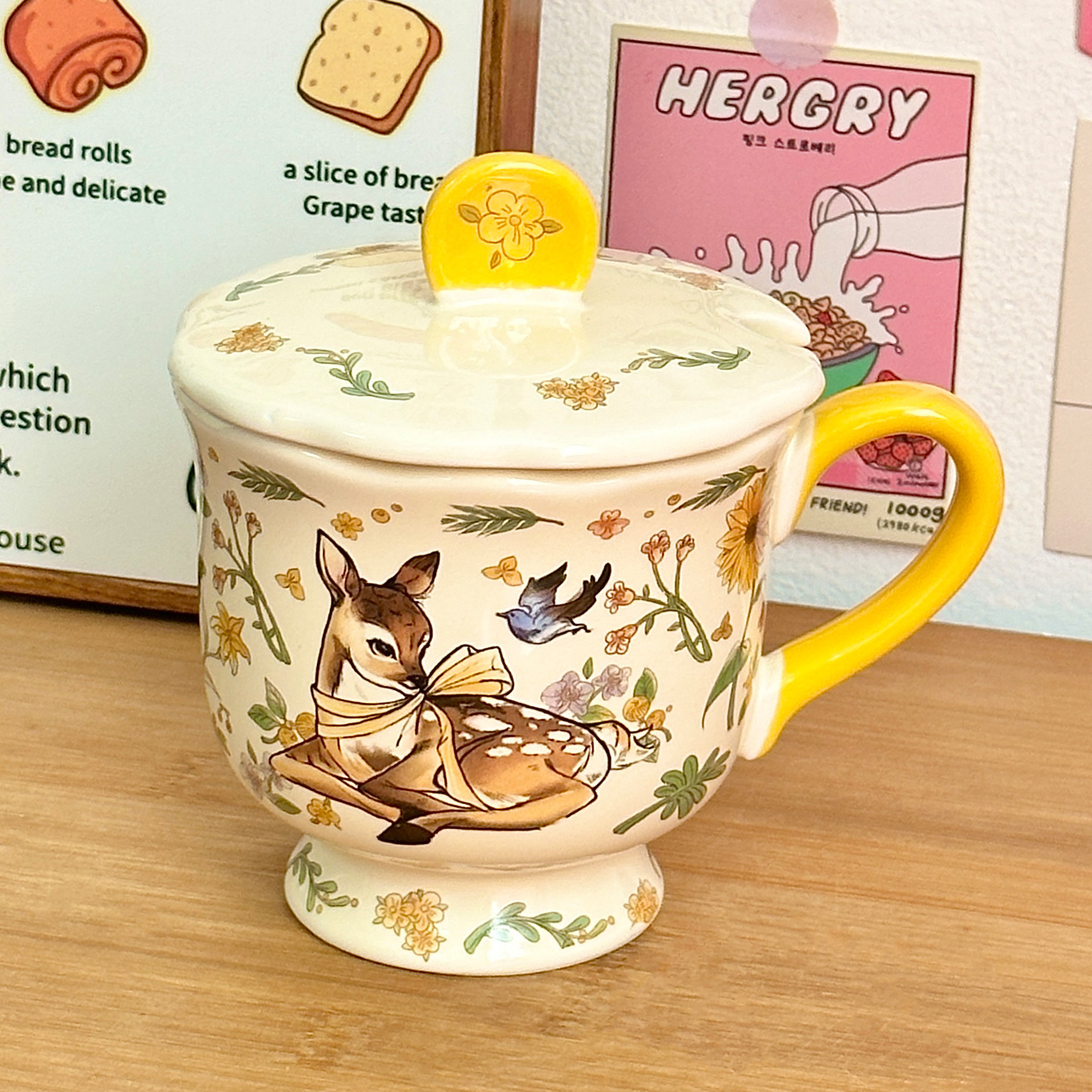 Hermosas tazas de cerámica de pie alto copas de agua caseras tazas de regalo tazas de oficina tazas de café de alto valor facial tazas de infusión