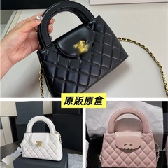 小众高级感链条单肩包包女2025新款小香风时尚斜挎包菱格手提包包