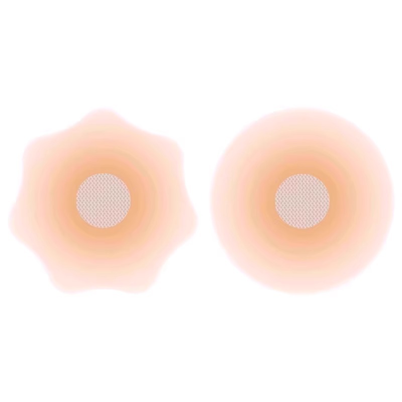 Pegatinas para el pecho para mujeres, pegatinas para el pecho de silicona reutilizables en verano