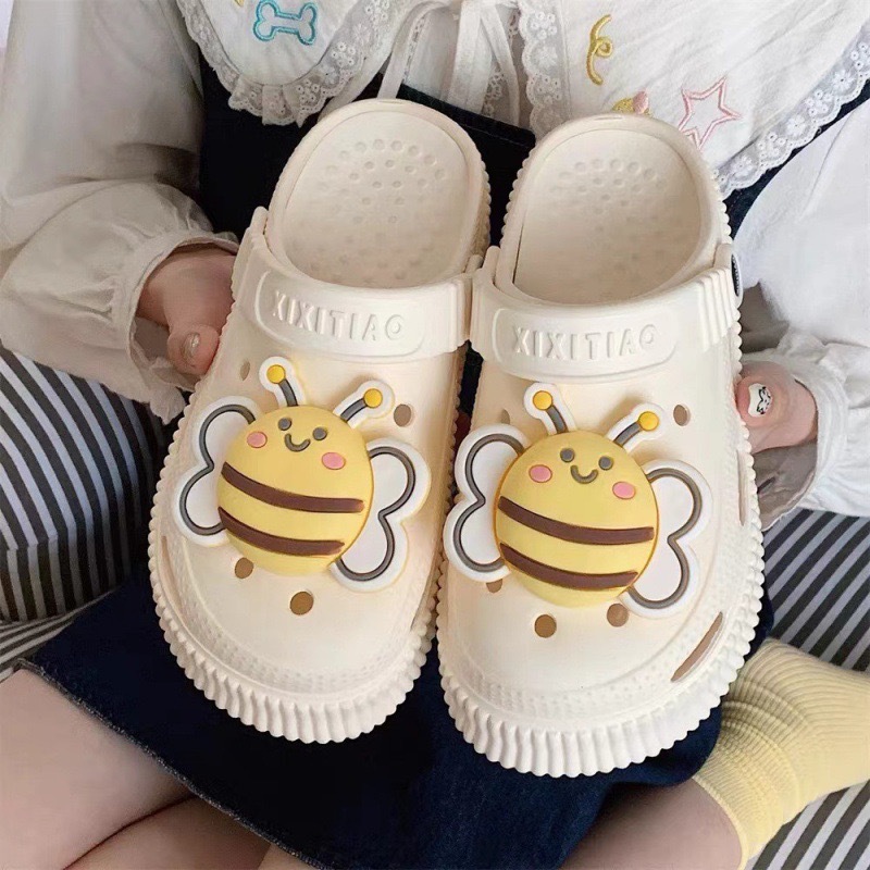 2288 입체 벌 쌍 [유백색]