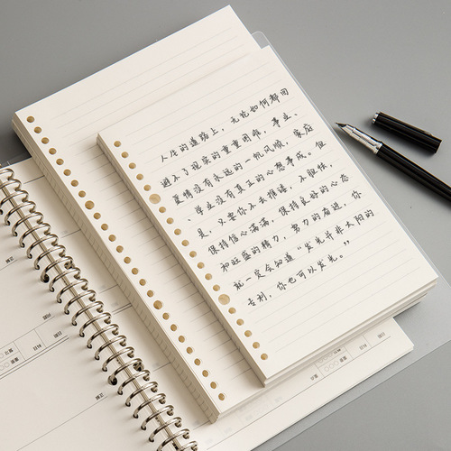 Loose-leaf book replacement core A5 Cornell b5 English loose-leaf core a4 grid replacement core 20 holes 26 holes 30 loose-leaf book inner core