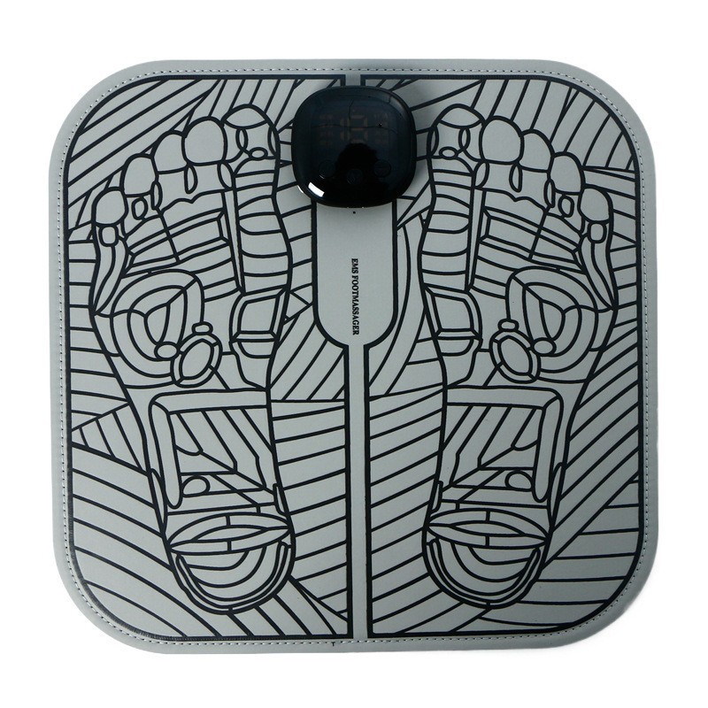 Masajeador de pies EMS con impulsos, almohadilla de fisioterapia, recargable USB