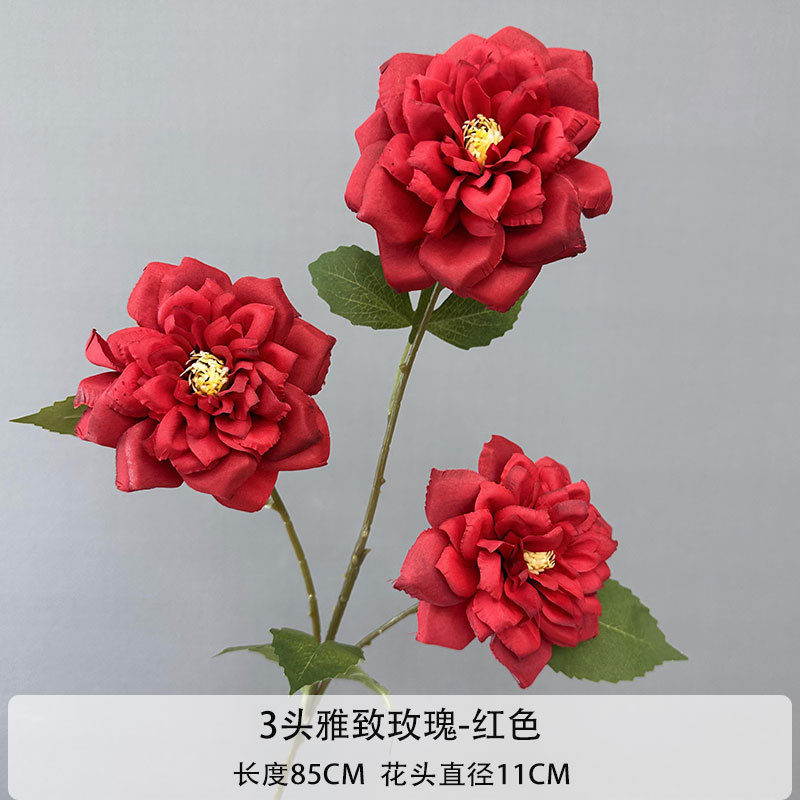 3 우아한 장미-레드