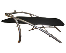 游艇船舶冲浪滑水塔顶棚遮阳篷1350V版黑色O-TB4-1350V