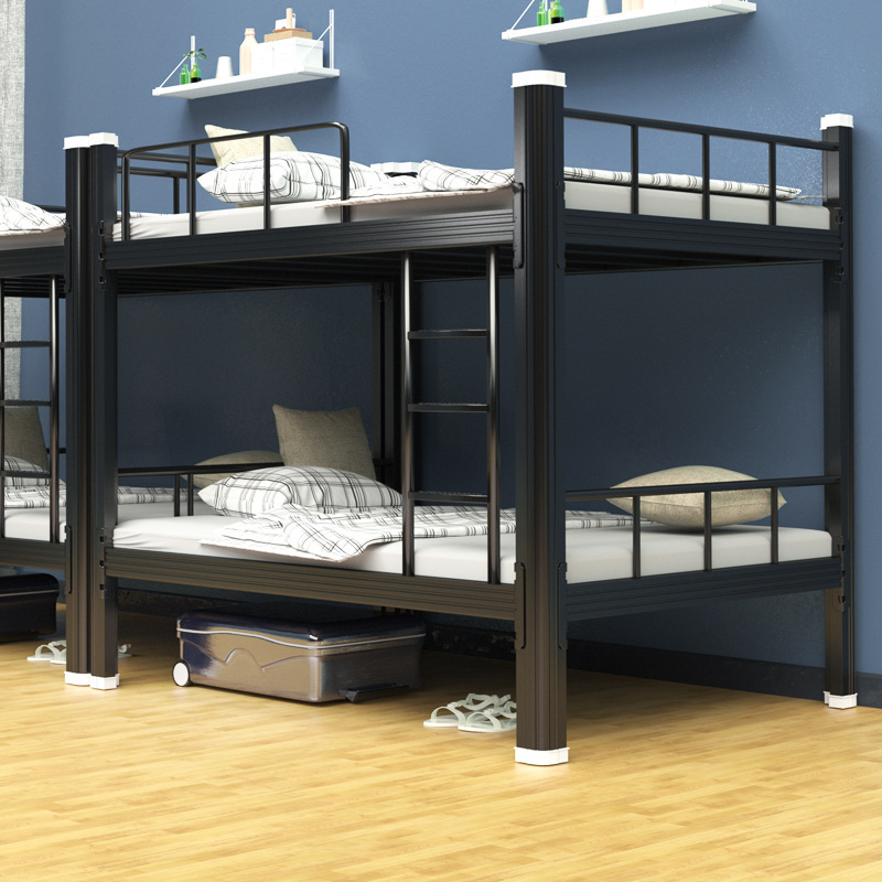 School Apartment Bed Student Bunk Bed Closed Profile Bed Dormitory Bunk Bed Employee High and Low Iron Frame