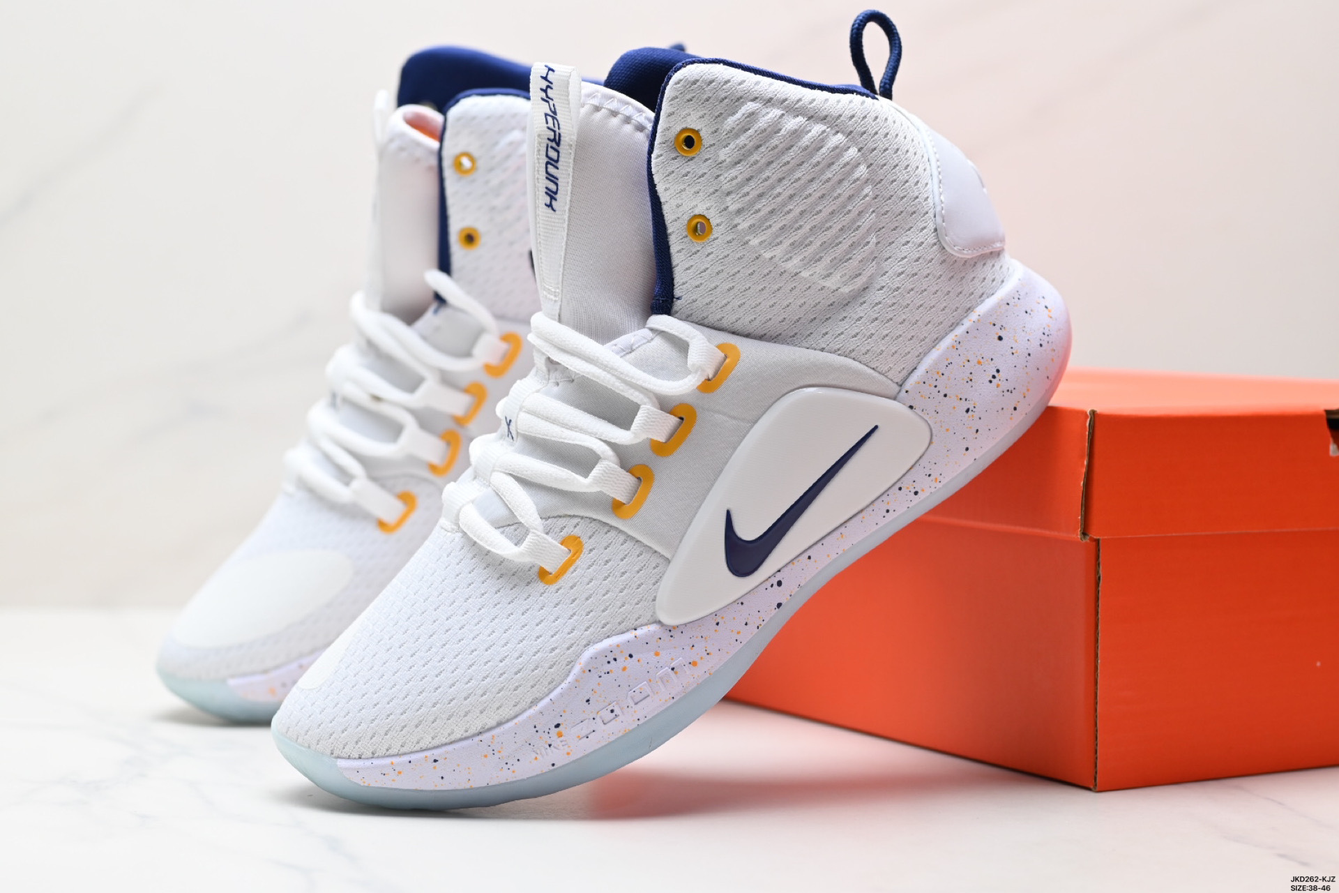 Zapatillas de baloncesto de combate real seemax Hyperdunk X 10 amortiguación hombres y mujeres entrenamiento deportivo zapatos casuales HD2018