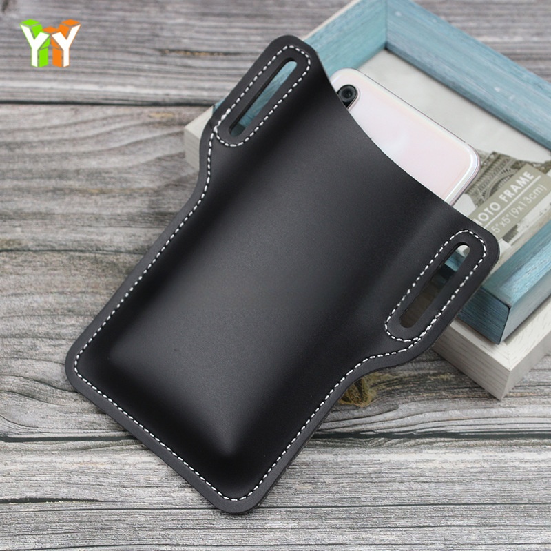 Large black imitation leather model 02