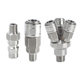 Stainless steel self-locking 304C SP PP high pressure corrosion resistance self-locking fast high pressure pneumatic connector