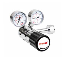 達肯德國VIGOUR二級減壓閥VSR-1EL面板管路式減壓器不銹鋼壓力表