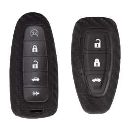 适用福特碳纤硅胶钥匙包套 carbon key cover Ford F150 Mustang