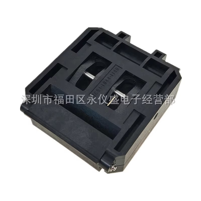 原装座 QFP208测试座 TQFP208烧录座 IC51-2084-1052-4 适配座