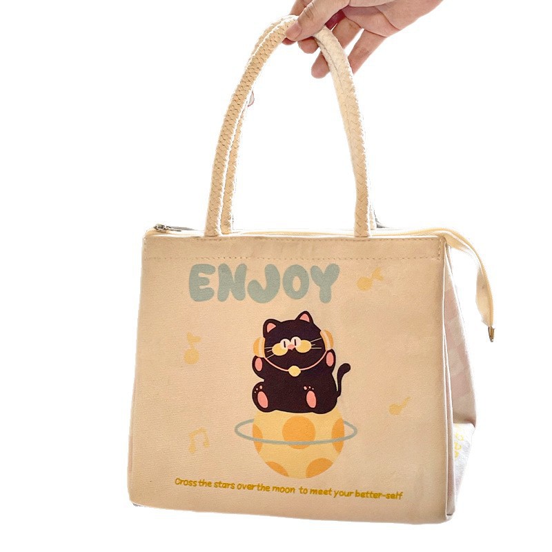 Bonita bolsa de almuerzo de aislamiento, bolsa de almuerzo de oficina, bolsas de almuerzo, bolsas de desayuno de bocadillos, bolsas de comidas portátiles