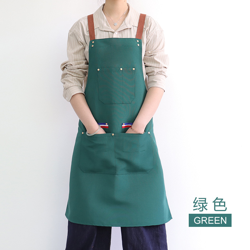 Transfronterizo Amazon restaurante herramientas correa delantal logotipo personalizado publicidad ropa de trabajo fábrica de delantal de cocina al por mayor