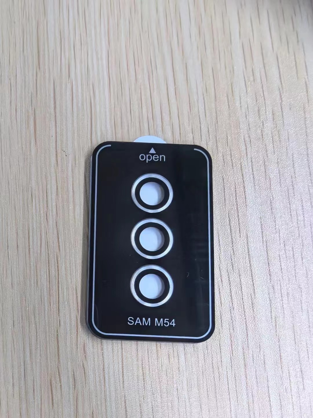 Aplicable a Samsung Galaxy M54 película de lente de teléfono celular cámara metal ojo de halcón con segundo adhesivo magia película protectora HD