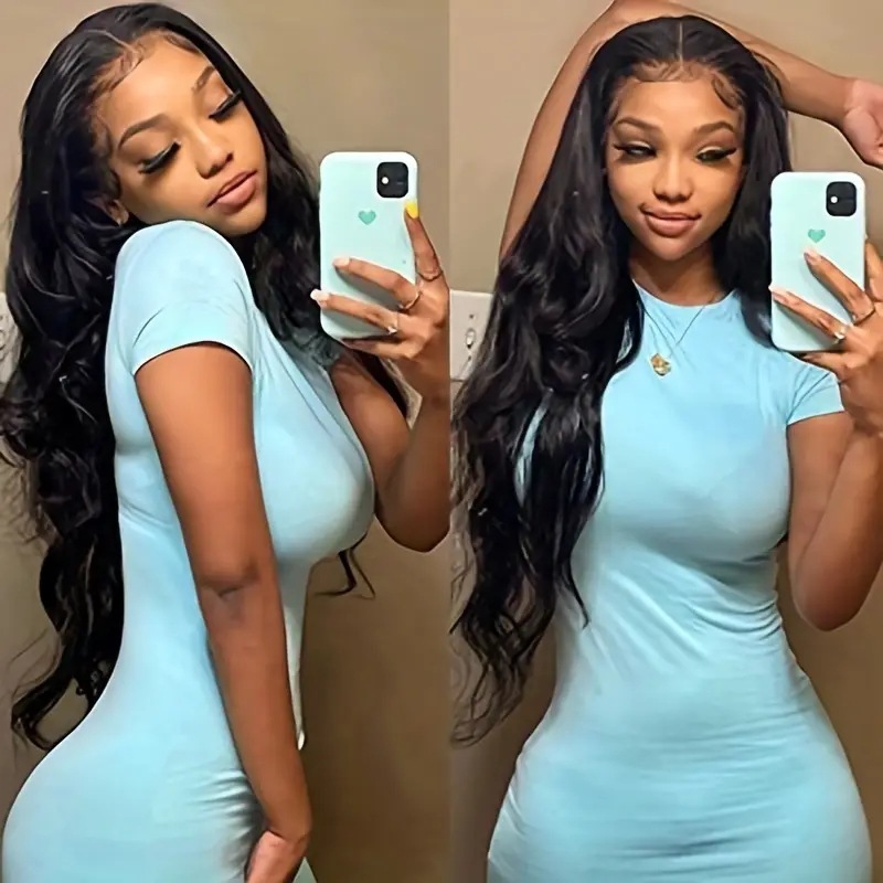 Perucas de moda de comercio exterior transfronterizo Europa y América frente a encaje ondulado cabello rizado África venta caliente frente a encaje rizado
