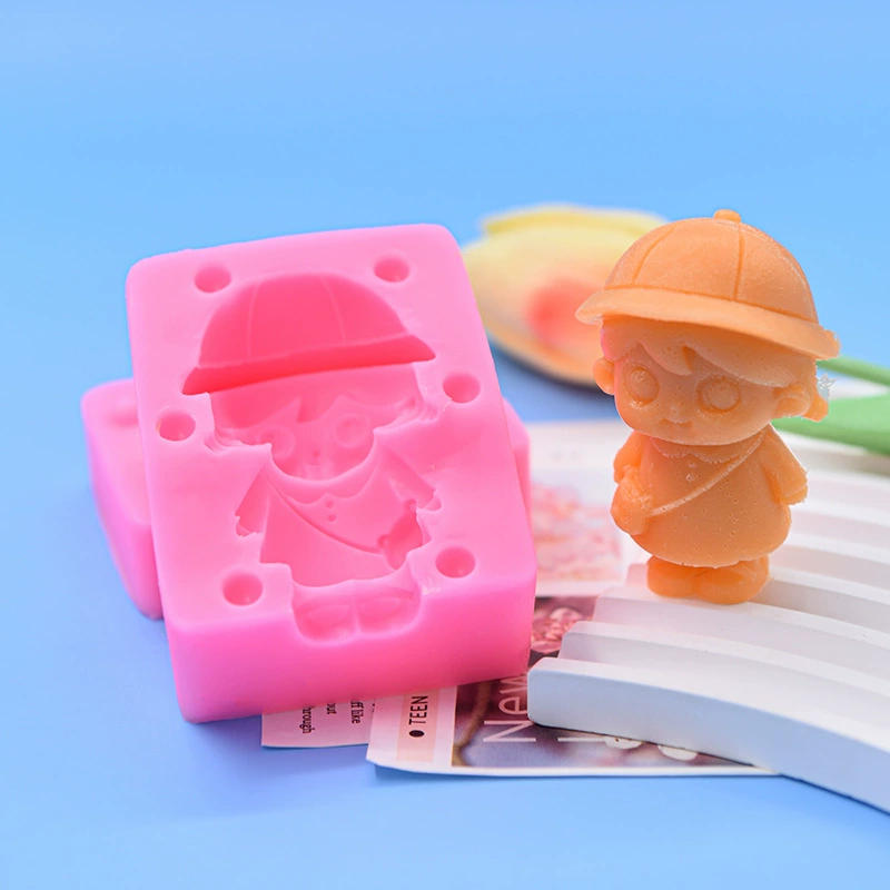 Трехмерная силиконовая форма, мастика, мыло, свеча в 3D формате, ручная работа