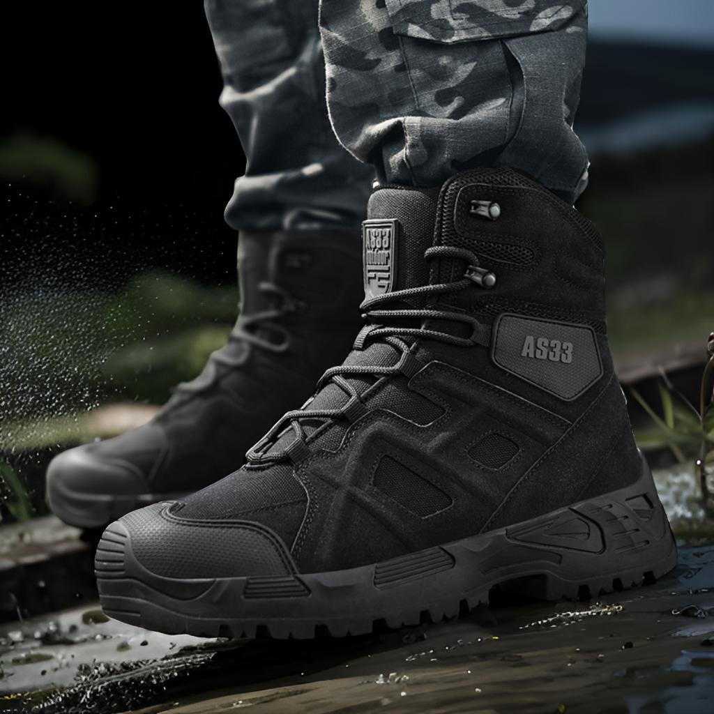 25 botas para hombres botas de combate grandes transfronterizas botas de montaña para hombres botas al aire libre para hombres impermeables