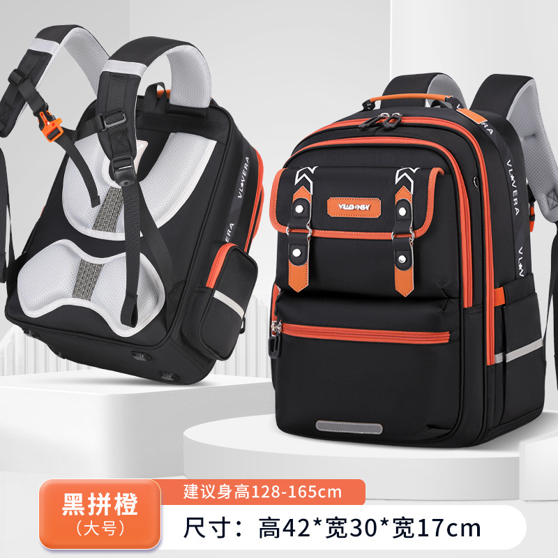 Mochila escolar infantil para niños estudiantes de primaria de grado uno, dos, tres a sexto, mochila ligera de gran capacidad para niñas nueva