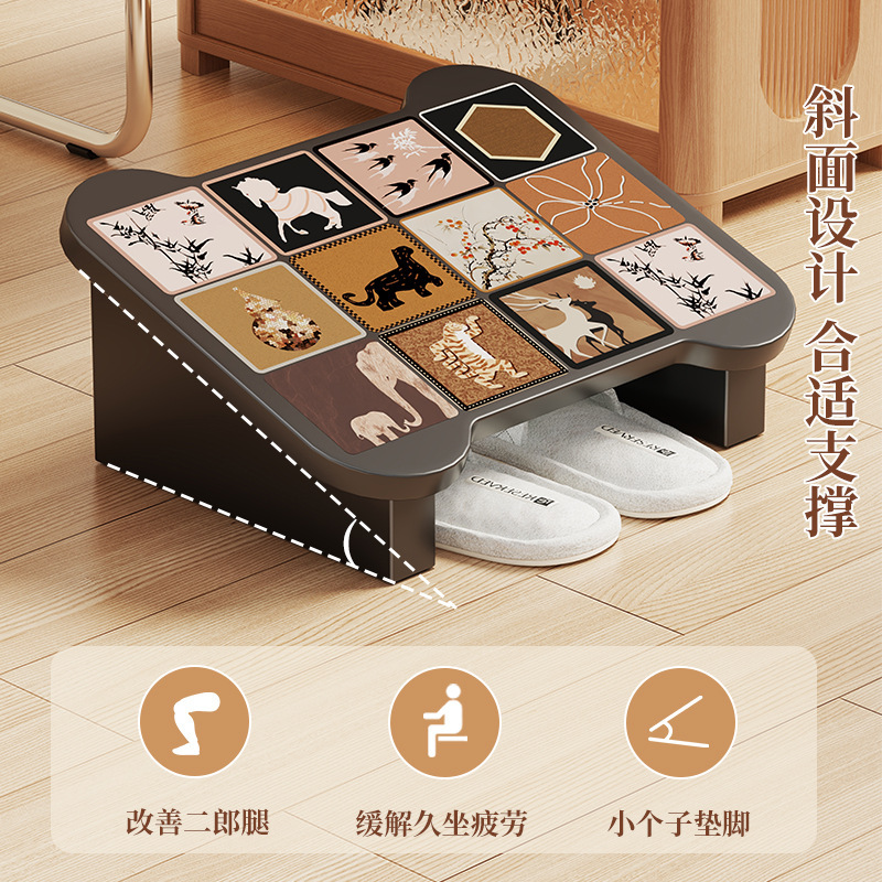 踩脚凳防翘二郎腿神器工位脚踏板防止脚凳办公室脚踏垫脚凳脚垫凳|undefined