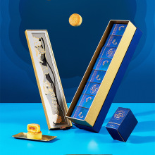 鲜品屋 法式鱼子酱流心480g 中秋节月饼礼盒高档新式健康企业团购