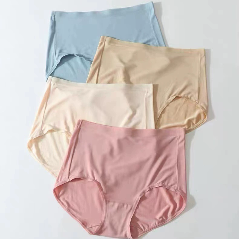 Оптовая Продажа 80 хлопка плюс размер нижнего белья плюс удобрения увеличение высокой талии шорты плоский угол стрейч хлопок высокого класса взрыв простой