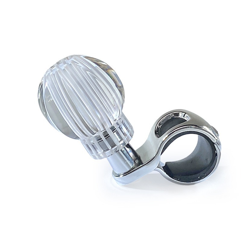 Cross-Border Hot-Selling Colorful Line Round Steering Wheel Power Ball Suitable for All Cars with Multiple Colors Available
