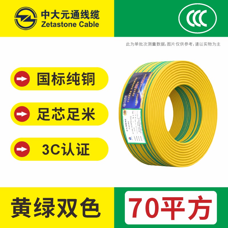 Ignífugo BvR - 70 cuadrado amarillo y verde bicolor - 1M