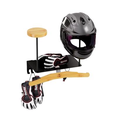 Rack Wall-Mounted Motorcycle Helmet | Motosiklet dəbilqə rəfləri