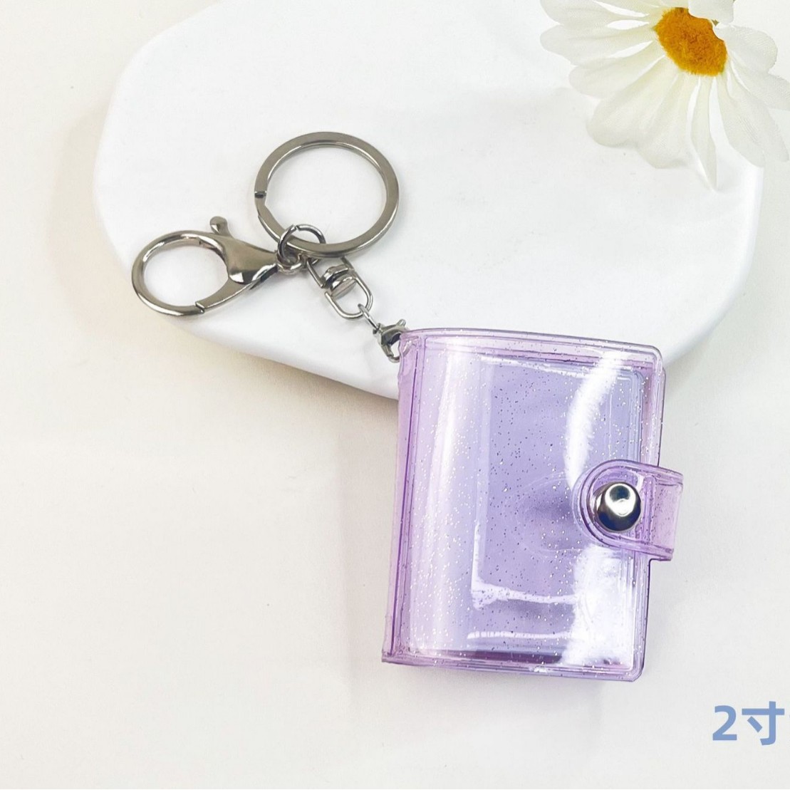 2inch 플래시 퍼플 28개 랍스터 걸쇠 포함