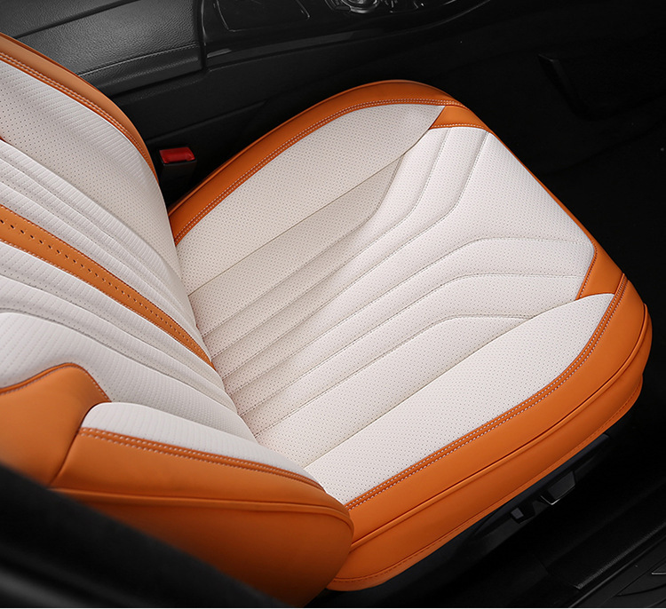 Siam Sports Seat Car Cushion Wear-resistant Leather Fully Surrounded Four Seasons General Car Seat Cover Seat Cover