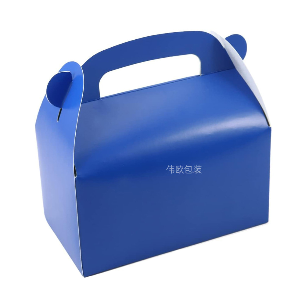 跨境烘焙食品包装蛋糕盒 白卡蛋糕盒 烘焙打包盒 西点蛋糕打包盒