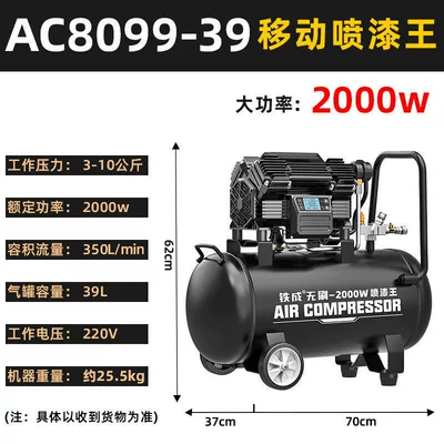 Air Pump Ac880-25L – Hava kompressorları - tiecheng-ac8099-39l-steel-can-movable-spraying