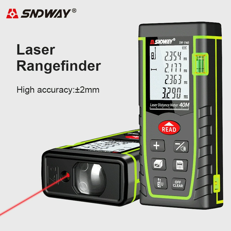 SNDWAY SW-T40/T60 лазерный дальномер SW-T100 инфракрасная лазерная линейка, качественный товар