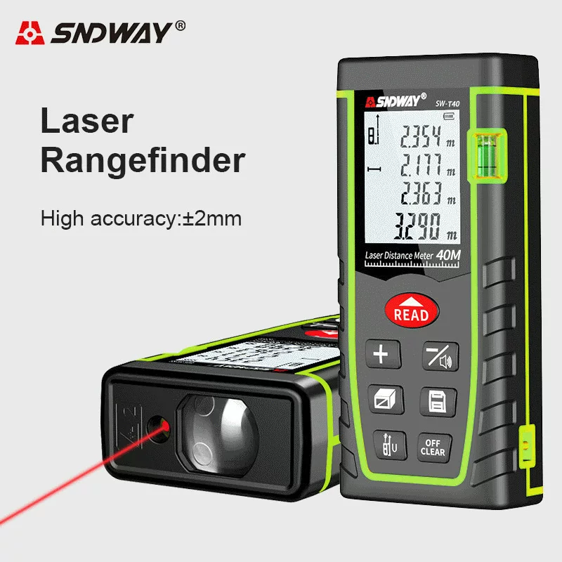 SNDWAY SW-T40/T60 лазерный дальномер SW-T100 инфракрасная лазерная линейка, качественный товар