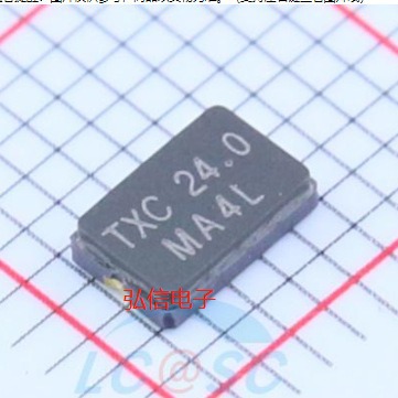 XTAL G5032-2 24M 晶体 7A24010001贴片无源晶振5032 24MHZ 2脚