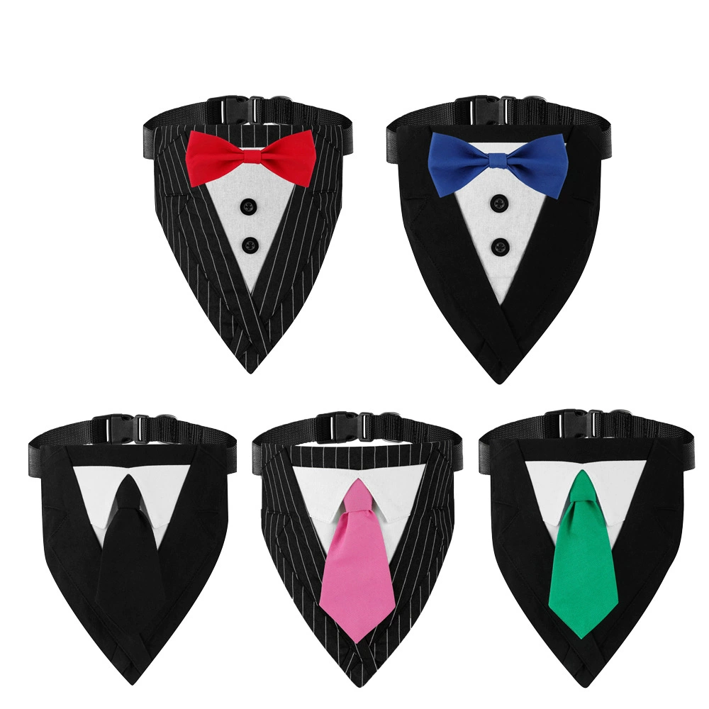 В наличии трансграничный новый популярный костюм собаки треугольник шарф галстук любимчика собаки слюны полотенце свадебный шарф