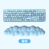 Blue, large cloud pad
