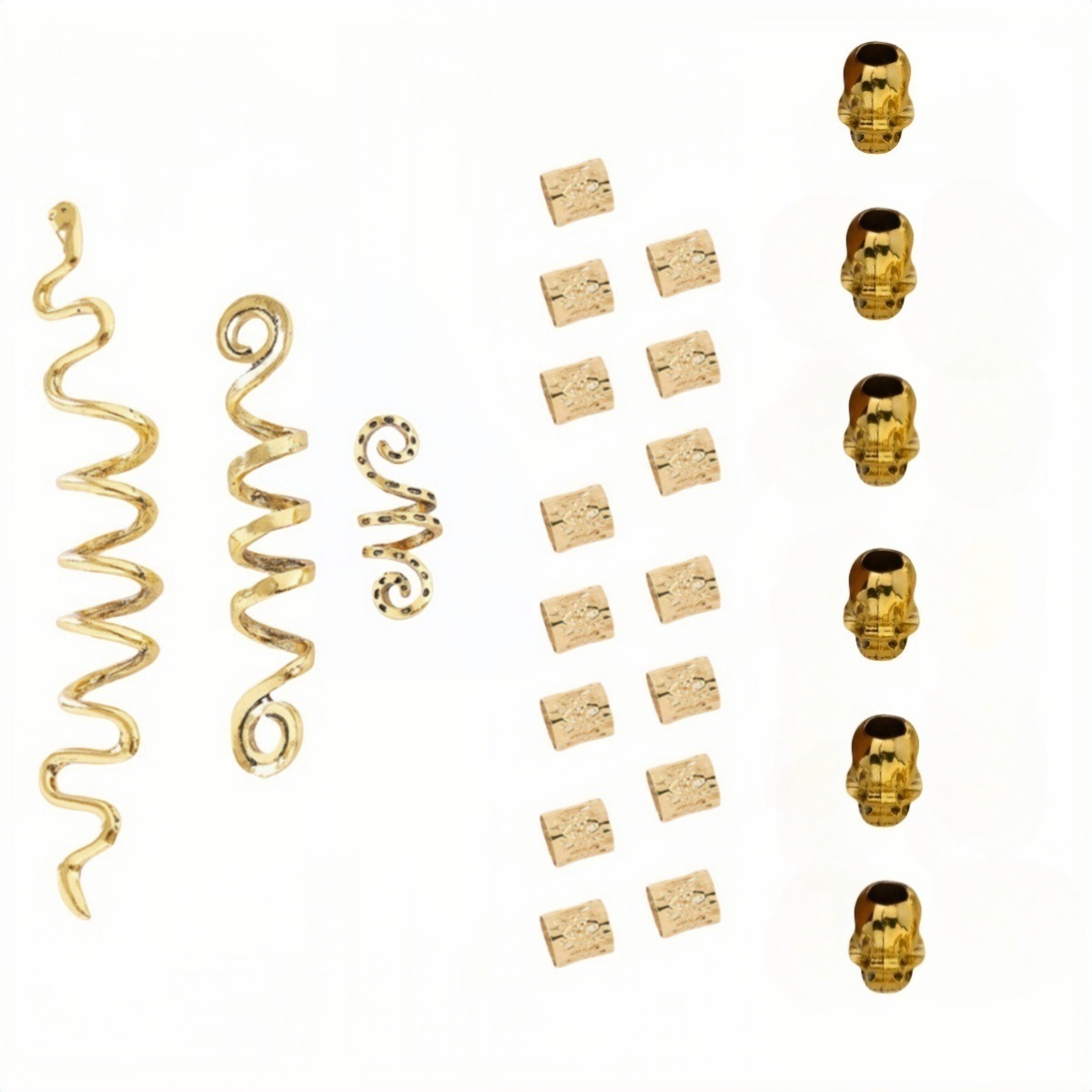 Como se muestra en la imagen oro 24 piezas 60#