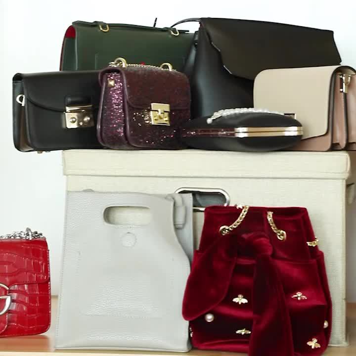 法式小香风手提包女2025新款洋气斜挎包休闲通勤单肩包复古饺子包